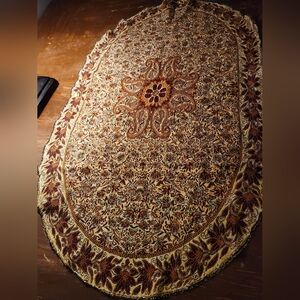 Vintage Paisley Tablecloth, Medium